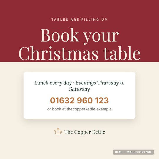 Example post: 02-book-your-table